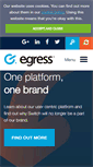 Mobile Screenshot of egress.com